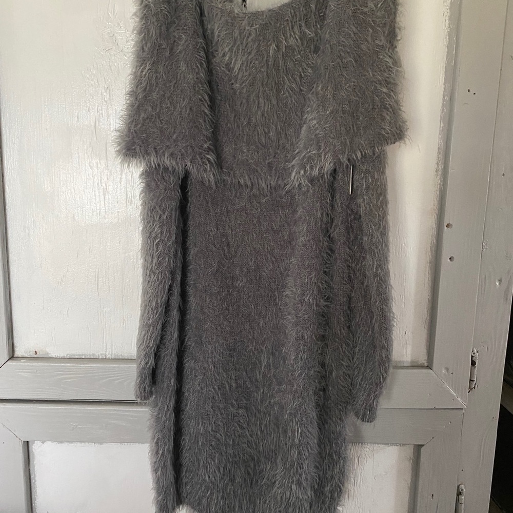 Off The Shoulder Sweater Dress. Never Worn.
